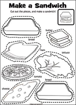 Let's Make a Sandwich Activity by Maple Leaf Learning | TpT
