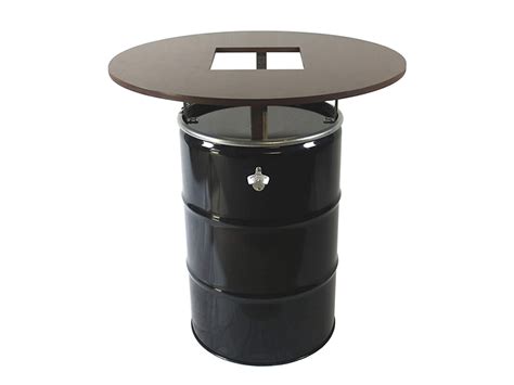 Every single day millions of oil barrels are produced and disposed of across the globe, and since they have little scrap value, most of them are discarded into landfills and. Top Quality Wholesale Iron Wood Drum Table Iron Oil Drum ...