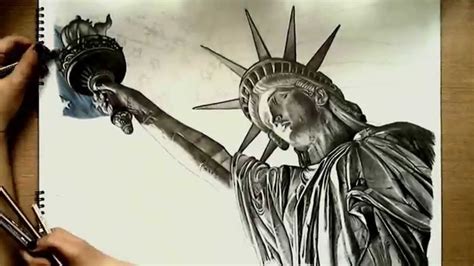 We kept this lesson simple and fun, just for young artists. Realistic Drawing: Statue of Liberty - YouTube