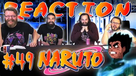 Naruto REACTION Lee S Hidden Strength Forbidden Secret Jutsu YouTube