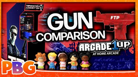 Arcade1up T2 Terminator 2 Sindin Light Gun Or Squirt Guns Papa Brad
