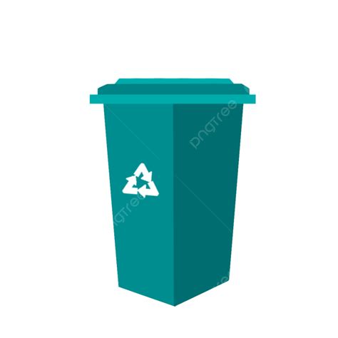 Environmental Protection Green Trash Can Trash Can Protect The