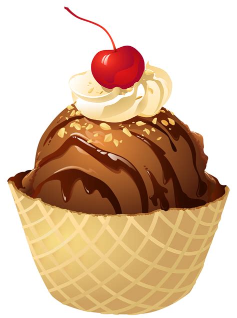 Transparent Chocolate Ice Cream Waffle Bowl Png Picture Gallery