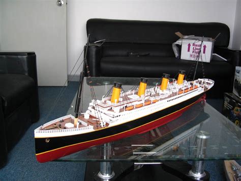 Titanic bÃten titanic titanic modell