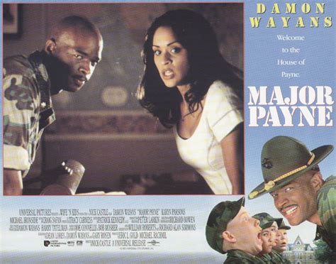 Major Payne Movie Cast Lobby Card Unsigned Usa 1995