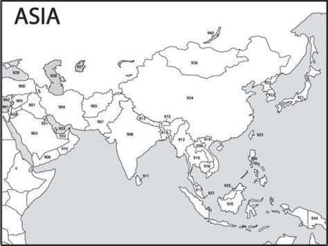 Blank Map Of Asia Worksheet Asia Map Map Map Worksheets