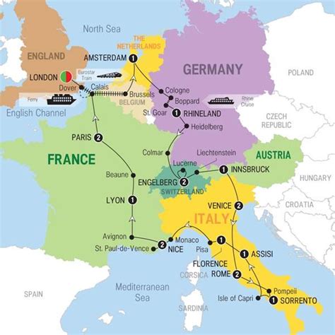 Best Map Of France Germany And Austria Ideas Map Of France To Print