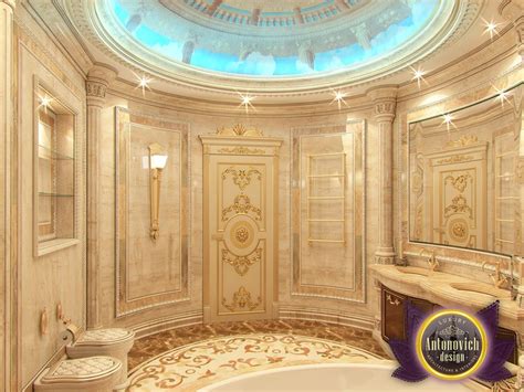 The design of this property has a very modern approach, giving it a very fancy feeling. nigeiradesign: Bathroom designs by Luxury Antonovich Design