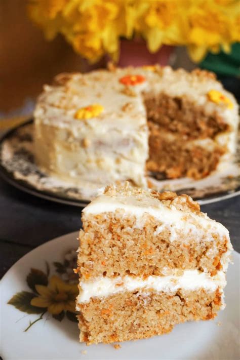 Carrot Cake With Cream Cheese Icing My Gorgeous Recipes