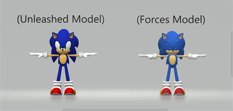 Sonic Unleashed Vs Sonic Forces 3d Model Which Do You Prefer R