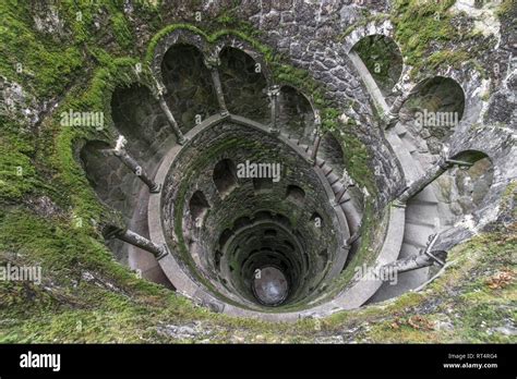 The Initiation Well Of Quinta Da Regaleira A Romantic Staircase That