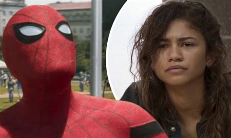 Zendaya Is Seen In Third Spider Man Trailer Daily Mail Online
