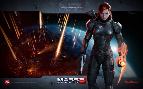 Mass Effect 3 Fans Select Redhead “femshep” As Official Character Model