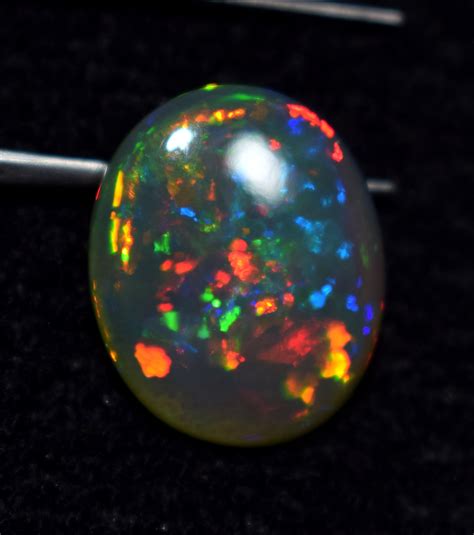 Certified Pure Natural Ethiopian Black Opal Galaxy Fire Opal Etsy