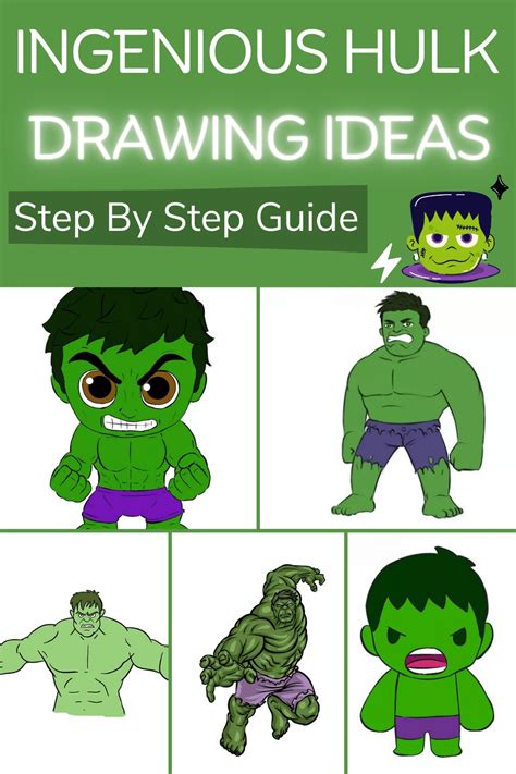 26 Ingenious Hulk Drawing Ideas How To Draw Hulk Diyncrafty