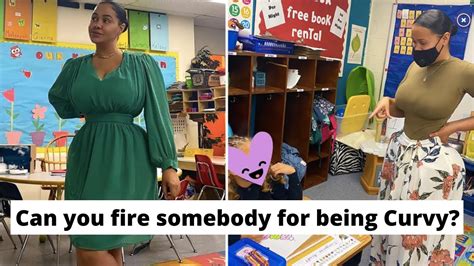 Curvy Teacher Fired For Tight Inappropriate Outfits Booty Pics Youtube