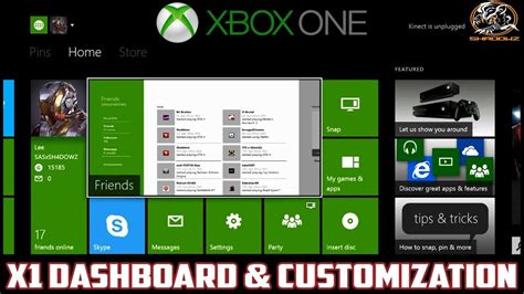 Xbox One S Home Screen Template Hopperhrom