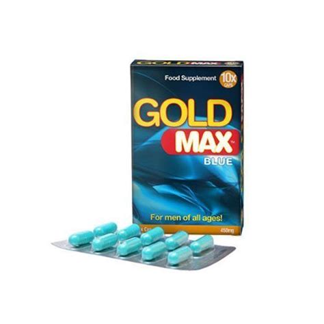 Gold Max 450mg 10 Capsules Viamaxeu