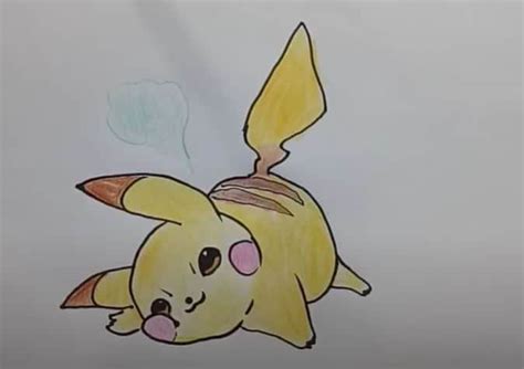 Cute Pikachu Drawing Drawing How To Draw Pikachu Cute And Easy Htfunny