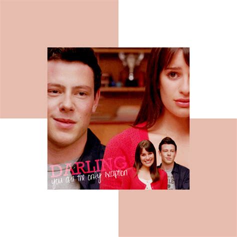 Glee Romance A Finn Rachel History Finn Rachel Fanpop