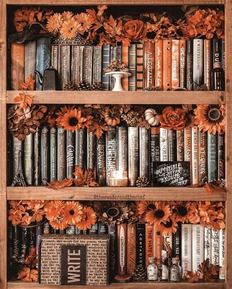 halloween autumn 🎃👻 on instagram “i ve been reading a lot recently but this bookshelf is so