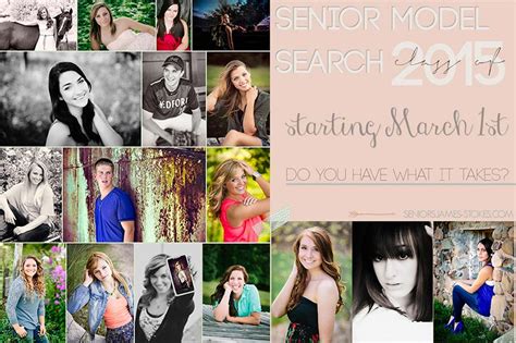 Senior Model Search Class Of 2015