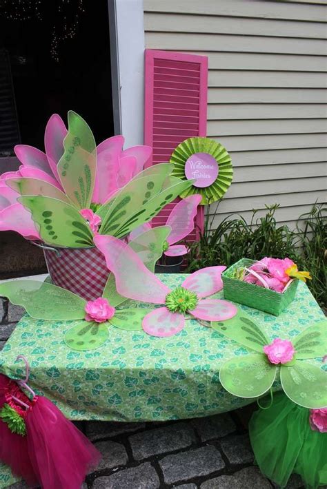 Fairies Birthday Party Ideas Photo 3 Of 35 Fairy Garden Party