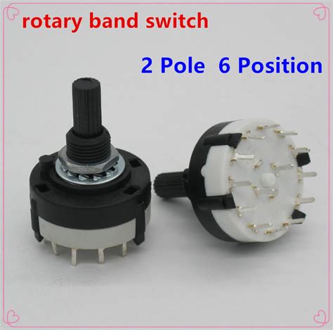 2pc High Quality Rs26 1 Pole Position 12 Selectable Band Rotary Channel