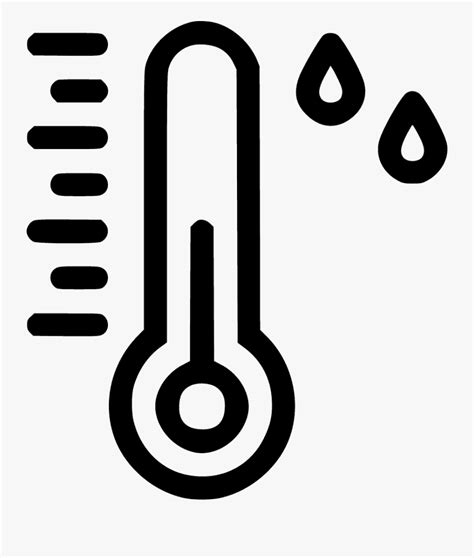 Temperature And Humidity Icon Free Transparent Clipart Clipartkey