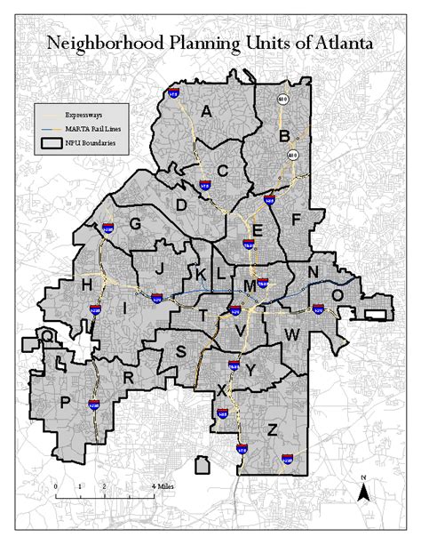 Atlanta Ga Neighborhood Planning Unit Npu