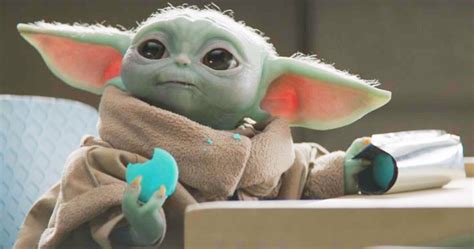 Baby Yodas Stolen Blue Cookies From The Mandalorian Are Now On Sale