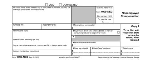 irs form 1099 nec ≡ fill out printable pdf online