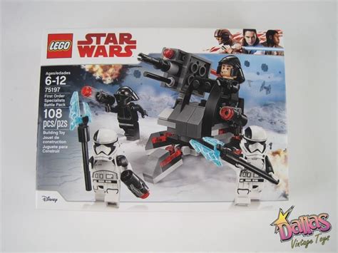 2018 Lego 75197 Star Wars First Order Specialists Battle Pack 108