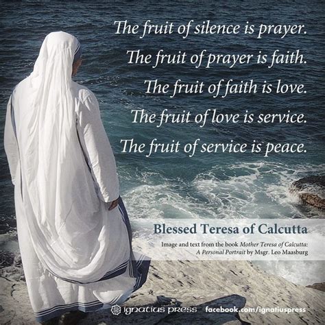 Prayer Changes Us Mother Teresa Quotes Quotesgram