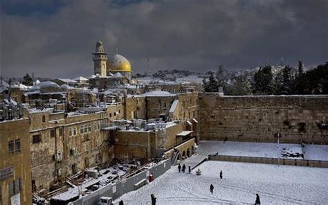 Jerusalem Northern Towns Gird For Rare Snowstorm The Times Of Israel