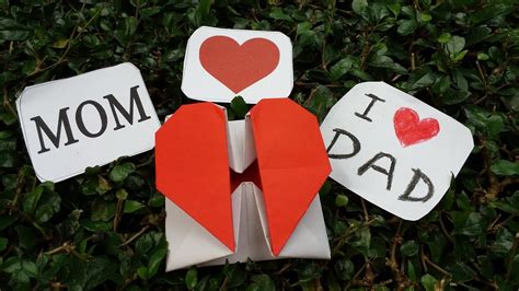 Find All Mothers Day Origami Heart Box Make An Origami