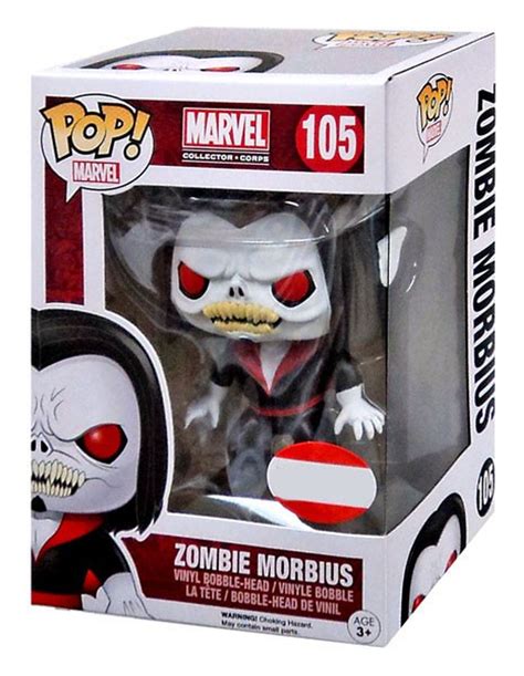 Funko Marvel Pop Marvel Zombie Morbius Exclusive Vinyl Bobble Head 105