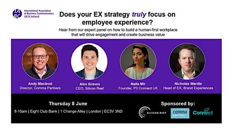 Employee Experience Panel Eight Members Club Bank London 8 June 2023