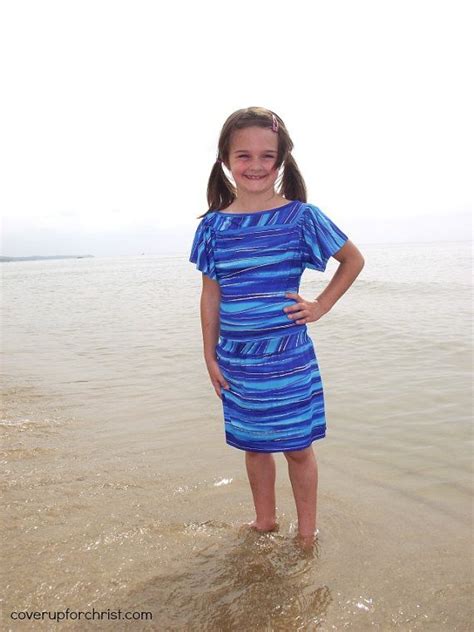 Modest Swimsuit For Girls Custom Sized By Coverupforchrist Modest