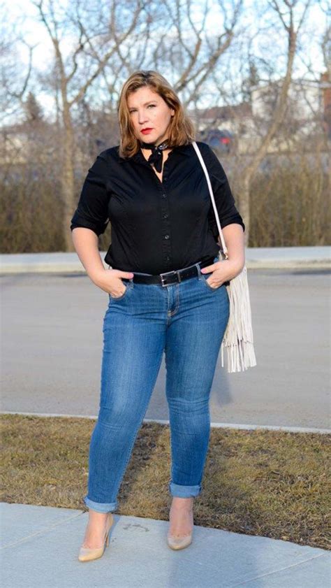 Ways To Wear Skinny Jeans If Youre Plus Size