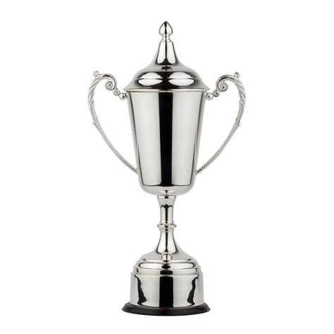 Silver Trophy With Lid Bd589 Awards Trophies Supplier