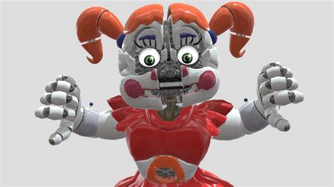 Fnaf Help Wanted Circus Baby Download Free 3d Model By Xoffly
