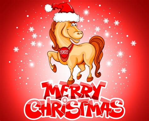 Wallpaper 2935x2385 Px Christmas Graphics Holidays Horses New
