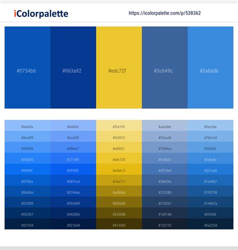20 Best Blue Color Palettes For 2023 Venngage 49 Off