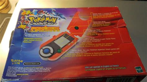 2003 Pokemon Pokedex Advanced Electronic Handheld Game Tomy Nintendo