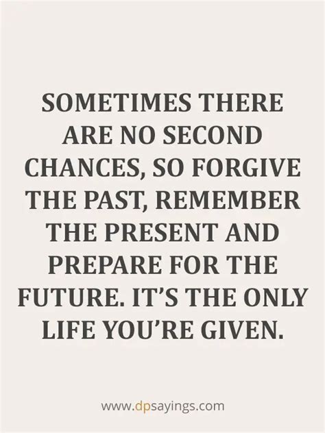 51 Quotes About Second Chances Dp Sayings