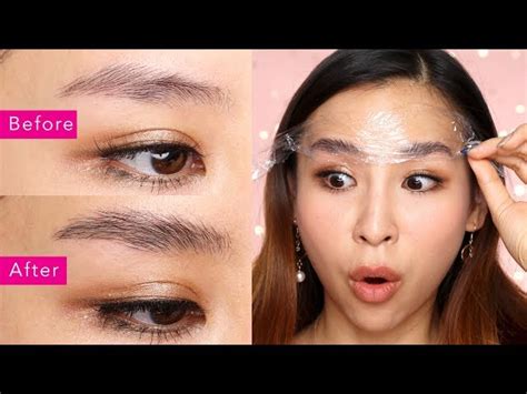 Brow Lamination The Newest Brow Trend Tina Tries It Ichaowu 愛潮物