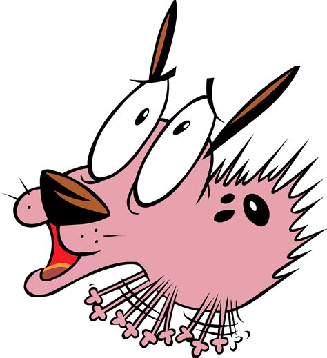 Courage The Cowardly Dog Transparent Png Image With Transparent
