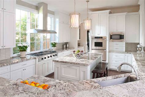White Shaker Kitchen Cabinets With Granite Countertops Kitchen Cabinet Ideas