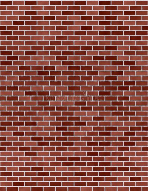 Red Brick Wall Seamless Stock Illustration Illustration Of Building